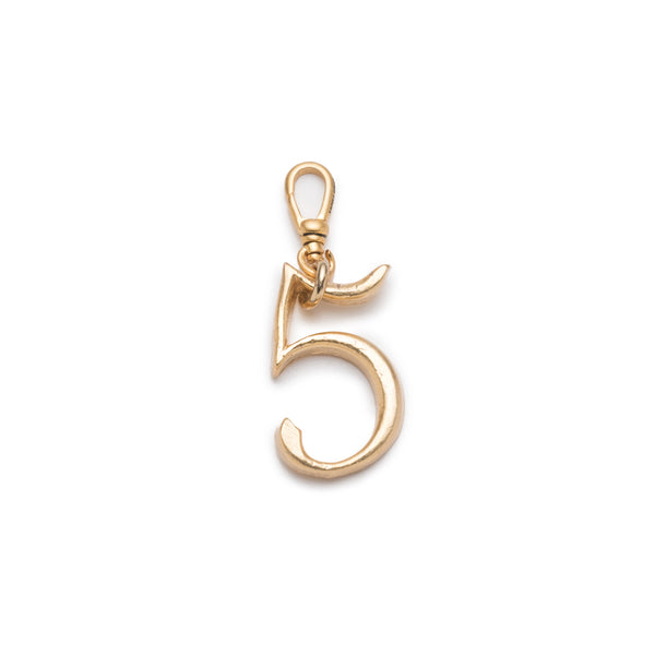 Plaza Number Charm #3 Small– Lulu Frost