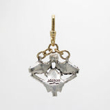 Vintage Archival Lulu Montana Blue Lotus Charm