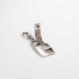 Sterling Silver Movable 80s Retro Phone Charm