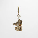 Archival Lulu 80's Inspired Gold Plated Brass High-Top Sneakers Charm