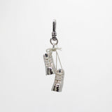 Archival Lulu 80's Inspired Silver Plated Brass High-top Sneakers Charm