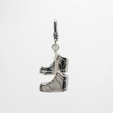 Archival Lulu 80's Inspired Silver Plated Brass High-top Sneakers Charm