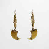 Archival Lulu Resin Talon 80s-Inspired Cleo Drop Earring