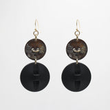 Archival Lulu 80s Inspired Billie Mother of Pearl Double Drop Earring