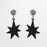 Archival Lulu 80s Inspired Aurora Borealis Spark Star Drop Earring