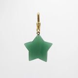 Elizabeth Vintage Handcarved Jade Five-Point Star Charm