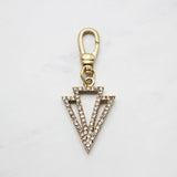 Vintage Lulu Element Double Crystal Arrow Charm