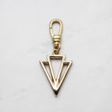 Vintage Lulu Element Double Crystal Arrow Charm