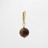 St. Paddy's Day Tigers Eye Orb Globe Janessa Charm