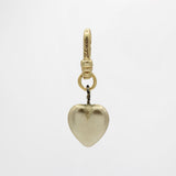 St. Paddy's Vintage 1930's Pearlized Resin Puffy Heart Charm