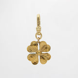 St. Paddy's Vintage Gold Plated Etched Four Leaf Clover