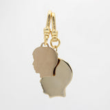 St. Paddy’s Vintage Gold Fill Boy Silhouette Beau Charm