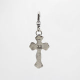 St. Paddy’s Day Hand-Tooled Western Silver Cross Katie Charm