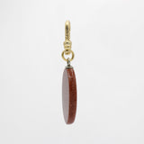 Antique Victorian Goldstone Oval Danielle Charm