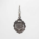 Antique English Sterling Silver Hallmark Crest Charm