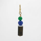 St Paddy' Vintage Bakelite Green and Blue Totem Charm