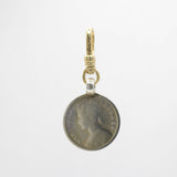 Her Majesty Empress Victoria Indian Rupee Antique Coin Charm