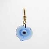 New Beginnings Handmade Glass Heart Layered Evil Eye Protection Charm