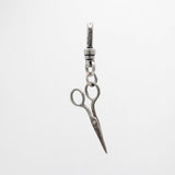 New Beginnings Vintage Mechanical Sterling Silver Snip It Scissors Charm