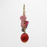 Valentines Day Berries & Cream Key to my Heart Pocket Knife Charm