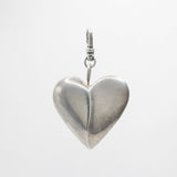 Chunky Candy Sterling Silver Heart Charm