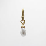 Archival Lulu Glass Pearl Simple Droplet Charm