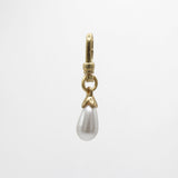 Archival Lulu Glass Pearl Simple Droplet Charm