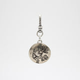 Santa Fe Sterling Silver Vintage Kokopelli Disc Charm