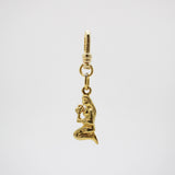 Santa Fe 14 Karat Gold Vermeille Maiden with Flowers Charm