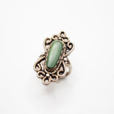 Santa Fe Sterling Silver Serpentine Filagree Work Ring