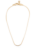 Plaza Bond Chain & Nina Crystal Heart Necklace Set