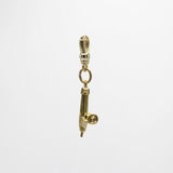 Elizabeth Vintage 14 Karat Gold Vermeille Plane Charm