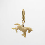 Buttermilk Resin Prancing Horse Crackerjack Charm