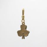 Antique Connemara Irish Shamrock Charm