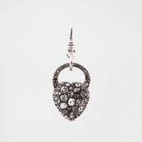 Lulu Antiqued Nina Heart Charm