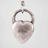 Lulu Antiqued Nina Heart Charm