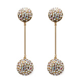 Archival Lulu Aurora Borealis Glass Crystal Dream Drop Earring