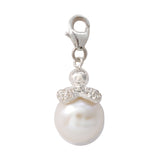 Frost Fine Pearl Dew Drop Charm