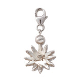 Frost Fine White Sapphire Stella Star Charm