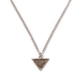 Odeon Petite Pyramid Pendant Necklace